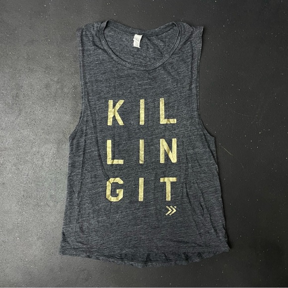 Bella Canvas Tops - bella canvas Killing It Graphic Tee size M